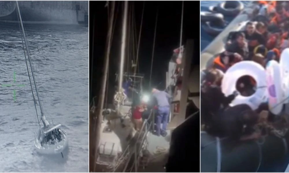 Πάνω από 170 μετανάστες διασώθηκαν το τελευταίο 24ώρο από το λιμενικό σε Τήλο και Λέσβο (βίντεο)